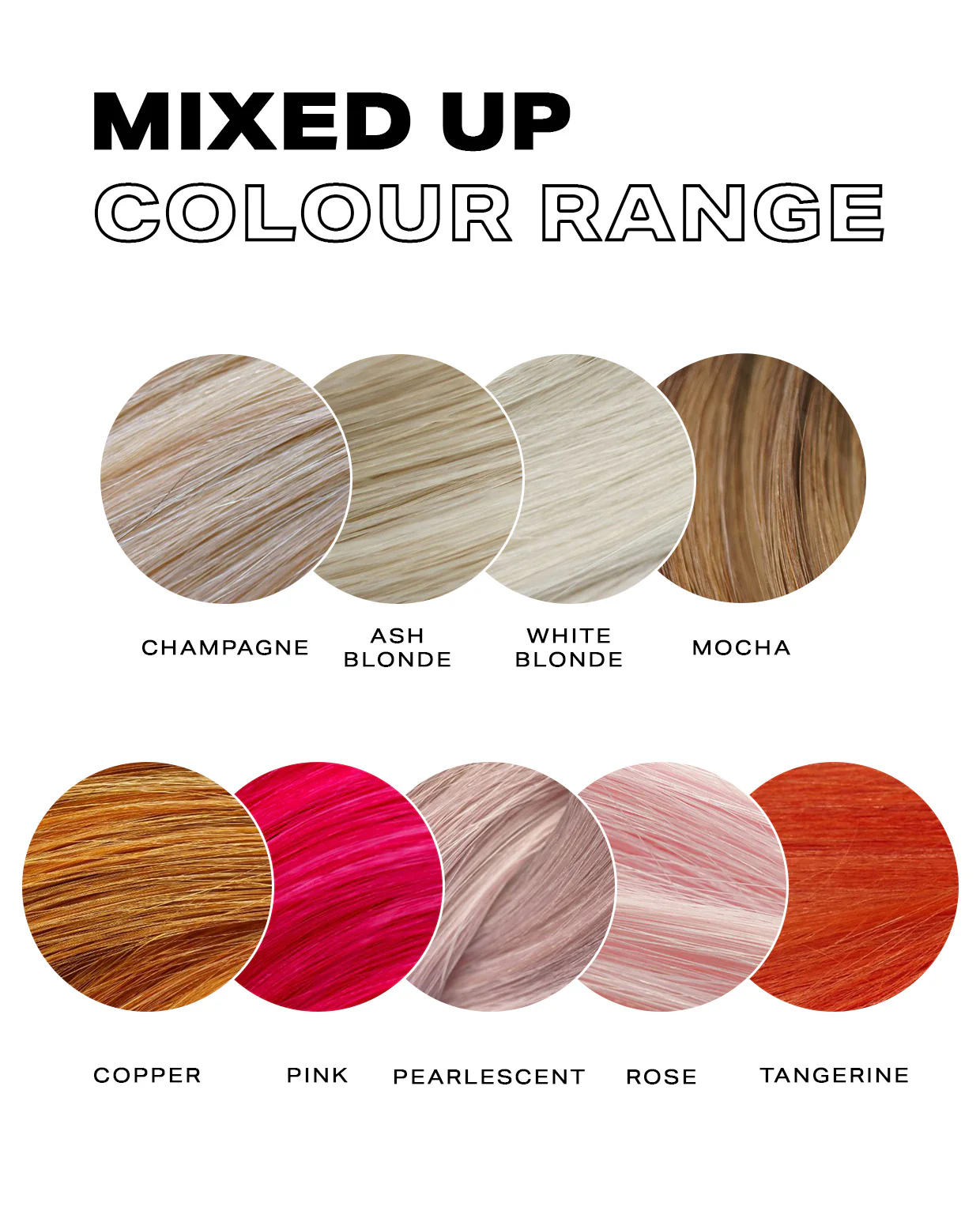 Tangerine MIXED UP Semi-Permanent Hair Dye - Image 5