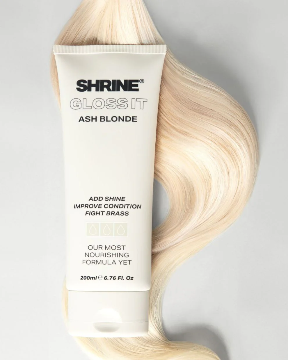 ASH BLONDE – GLOSS IT COLOUR DEPOSITING HAIR MASK - Image 9