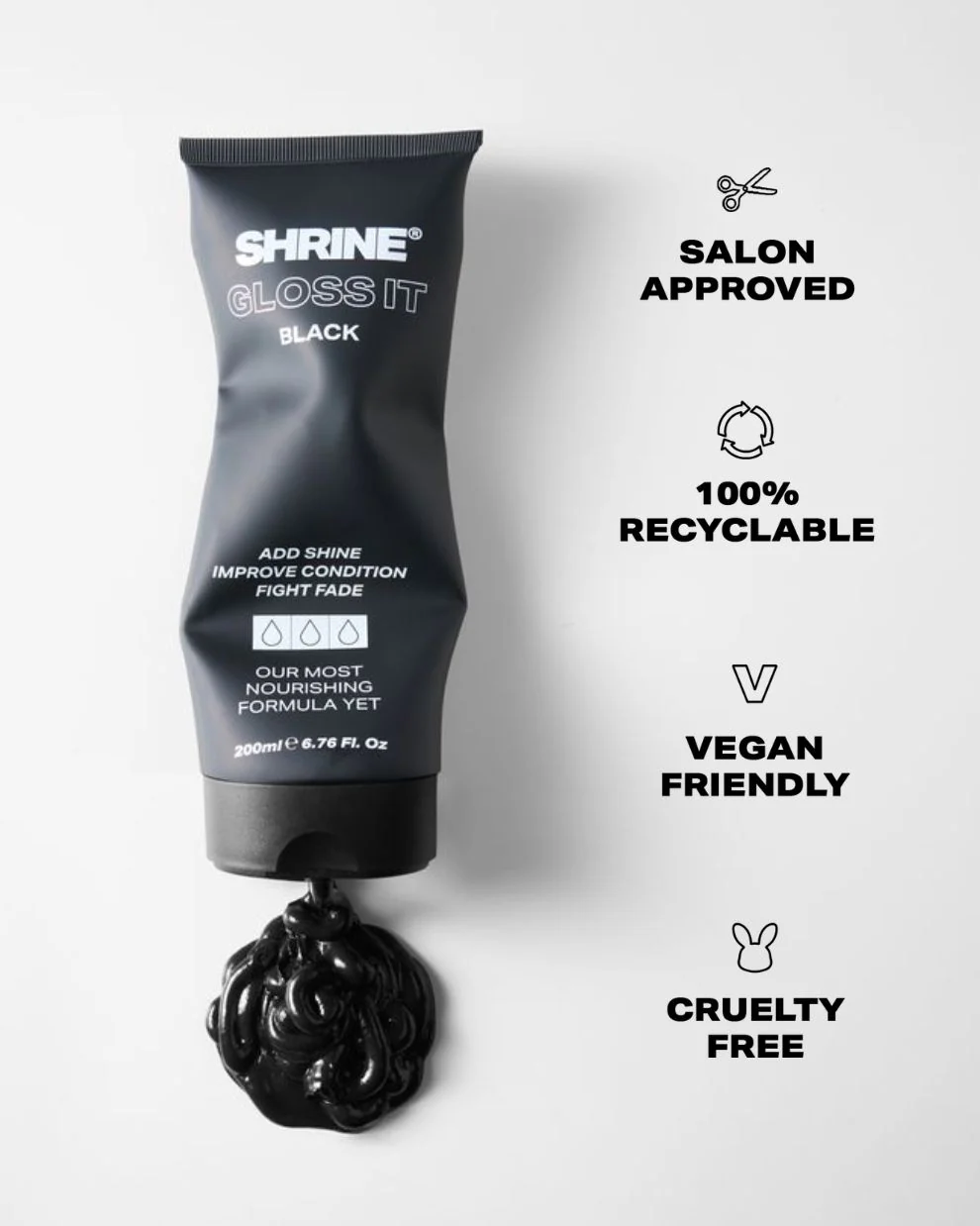 BLACK – GLOSS IT COLOUR DEPOSITING HAIR MASK - Image 5