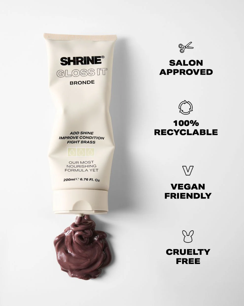 BRONDE – GLOSS IT COLOUR DEPOSITING HAIR MASK - Image 5
