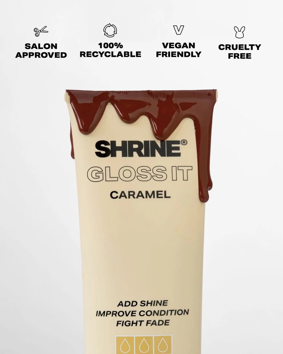 CARAMEL – GLOSS IT COLOUR DEPOSITING HAIR MASK - Image 5