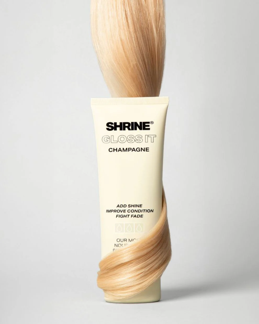 CHAMPAGNE – GLOSS IT COLOUR DEPOSITING HAIR MASK - Image 8