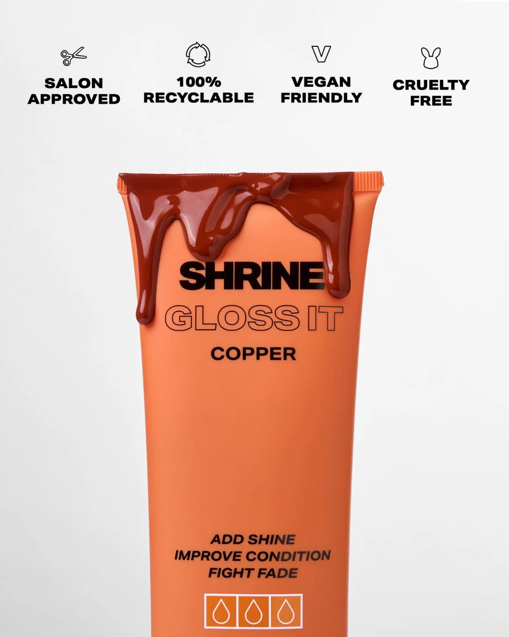 COPPER – GLOSS IT COLOUR DEPOSITING HAIR MASK - Image 5