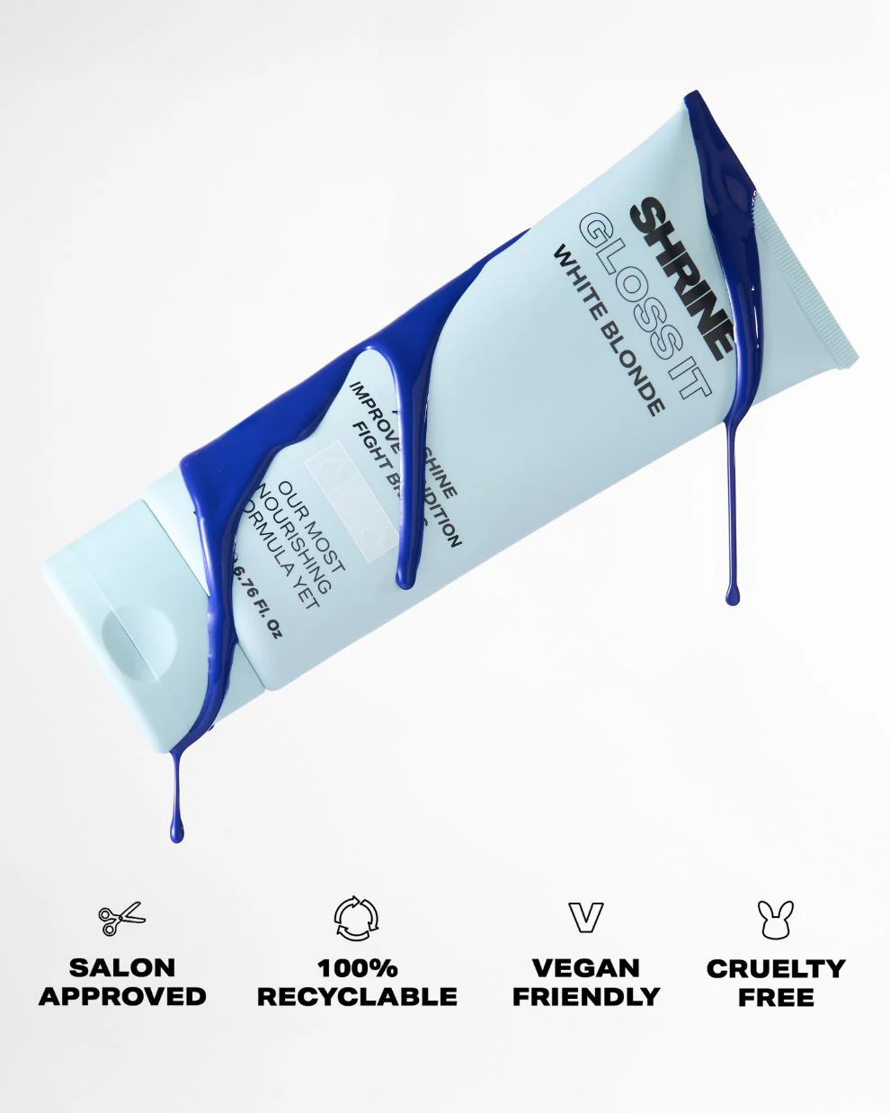 WHITE BLONDE – GLOSS IT COLOUR DEPOSITING HAIR MASK - Image 5