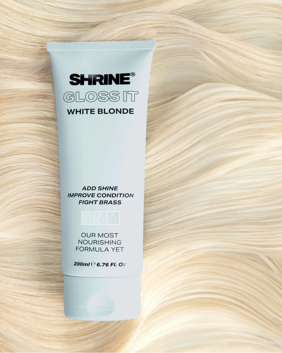WHITE BLONDE – GLOSS IT COLOUR DEPOSITING HAIR MASK - Image 9