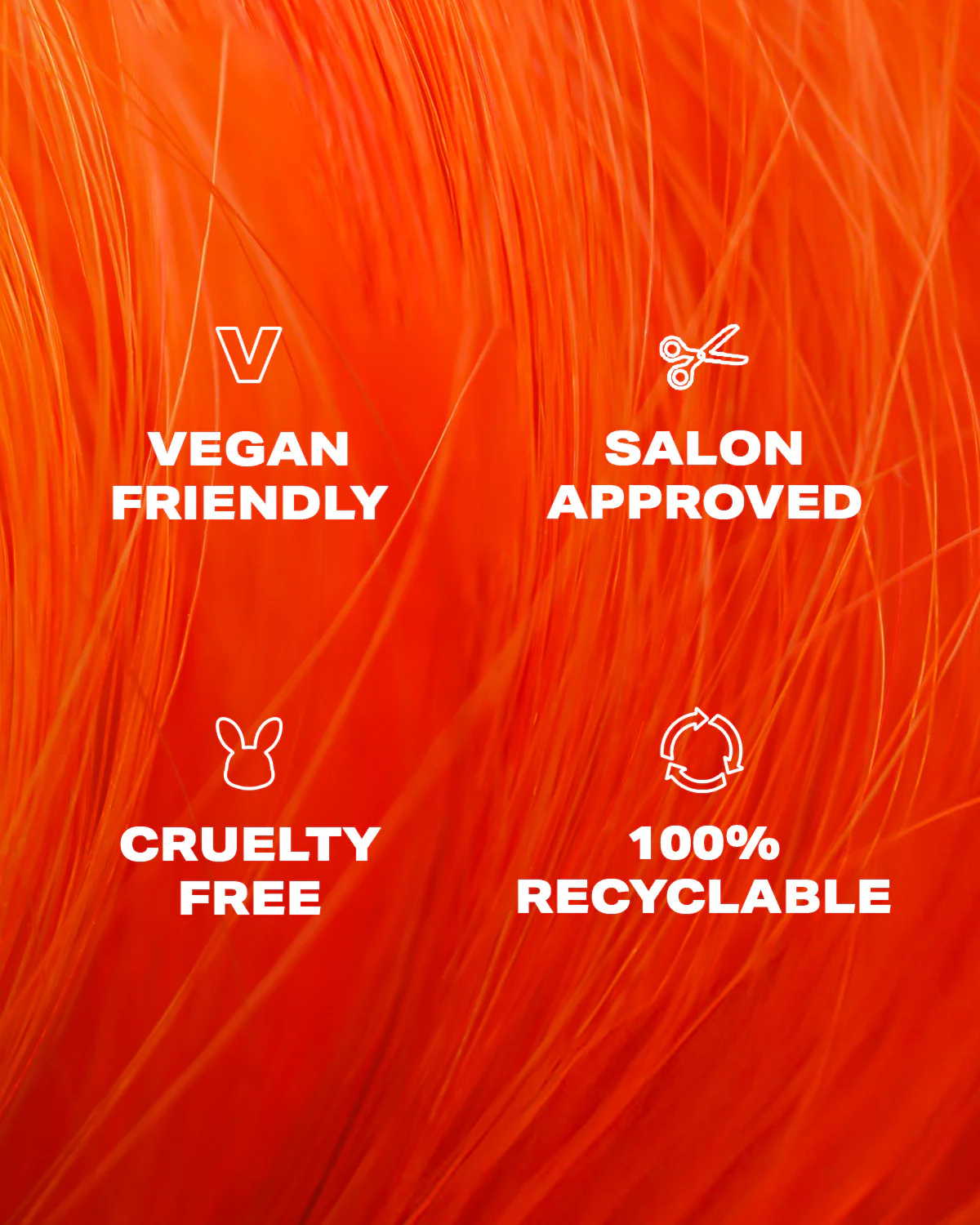 Tangerine MIXED UP Semi-Permanent Hair Dye - Image 6