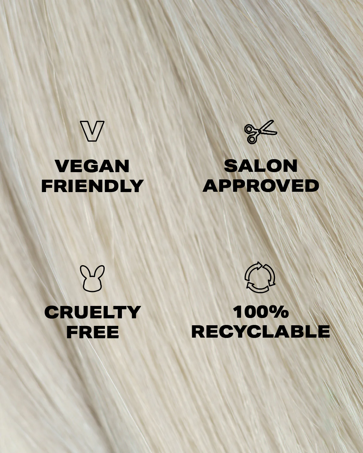 White Blonde MIXED UP Semi-Permanent Hair Dye - Image 7